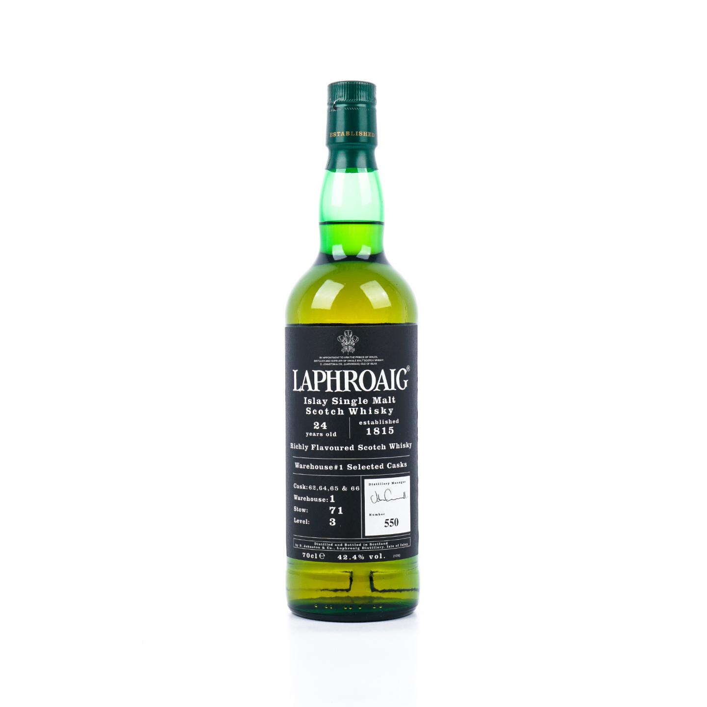 Laphroaig 拉弗格 24年 Warehouse #1