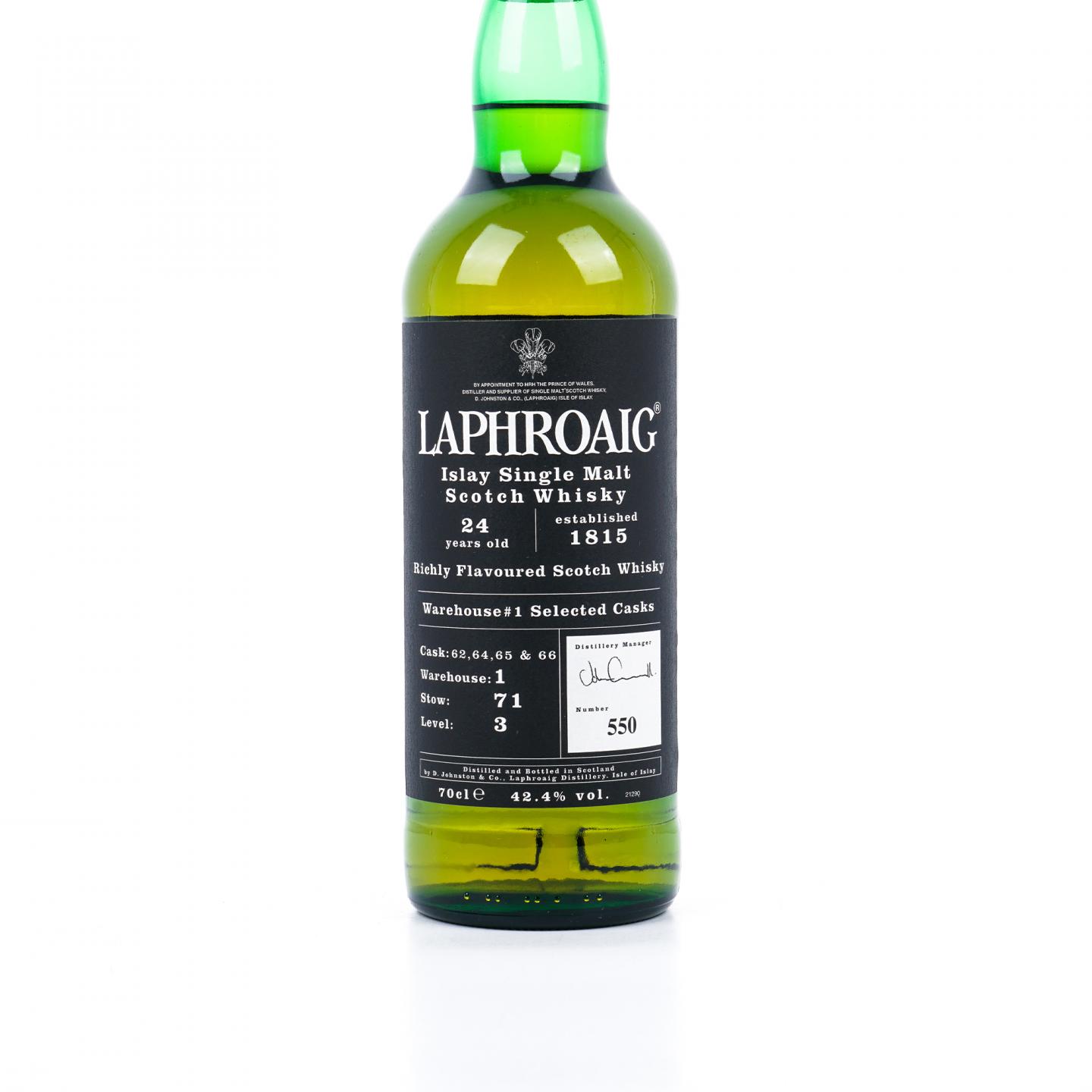 Laphroaig 拉弗格 24年 Warehouse #1