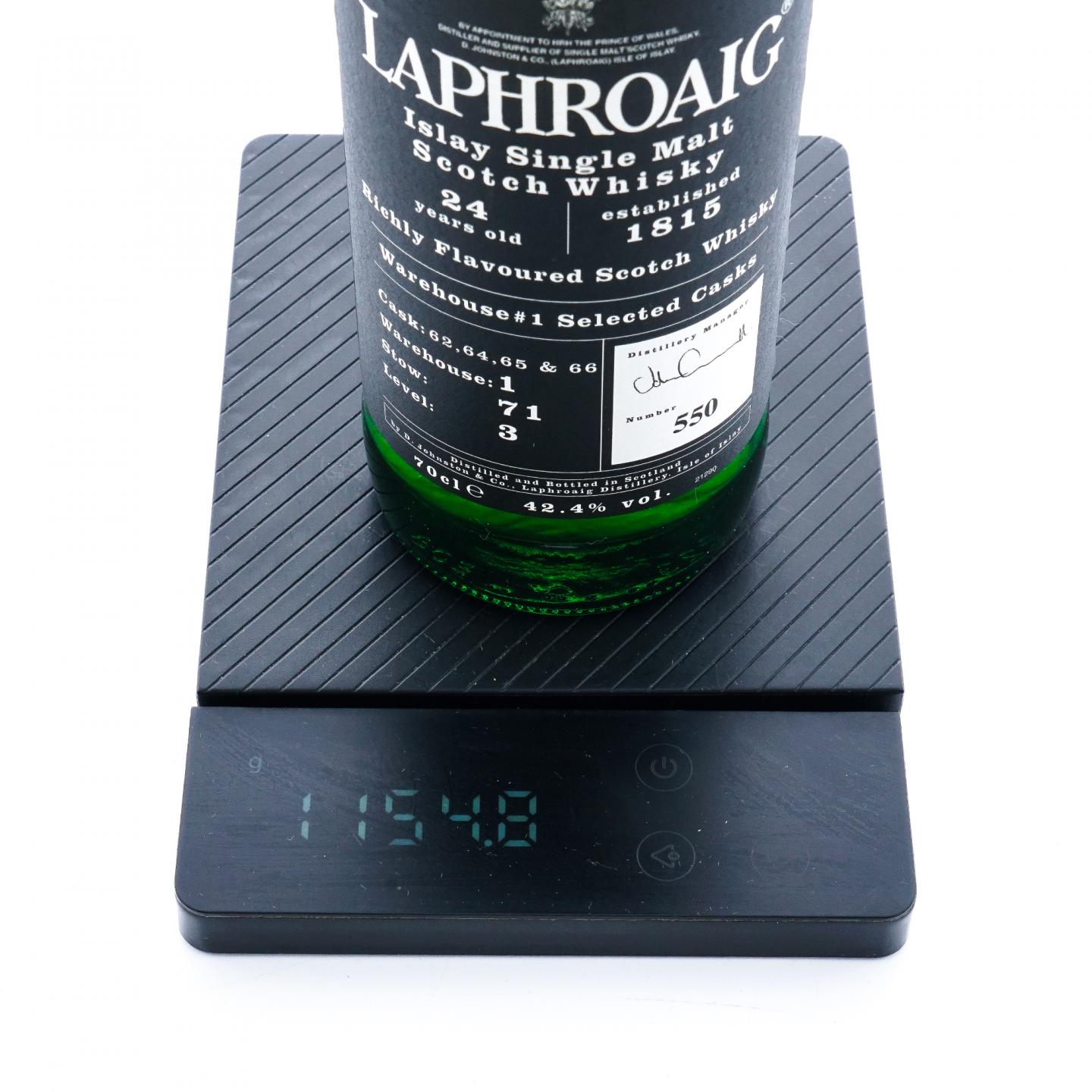 Laphroaig 拉弗格 24年 Warehouse #1