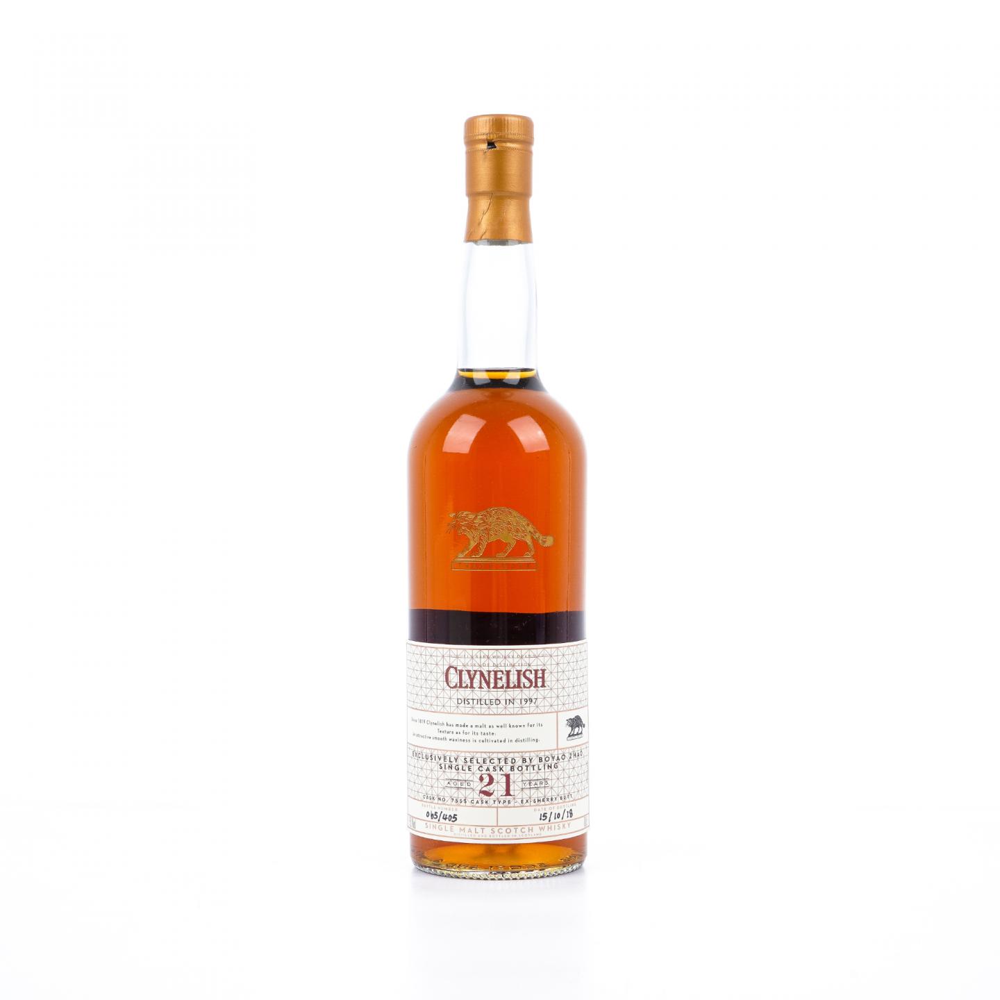 Clynelish 克里尼利基 21年 1997-2018 赵波尧选桶