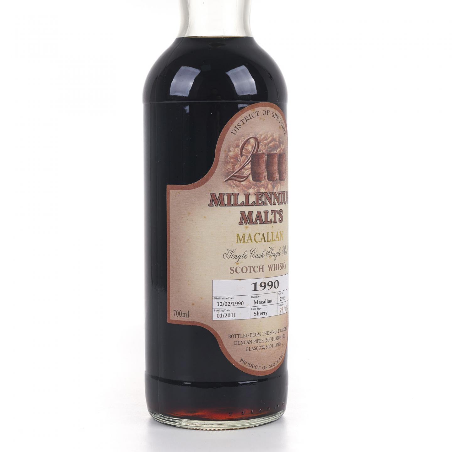 Macallan 麦卡伦 1990-2011 雪莉桶#2392 DP