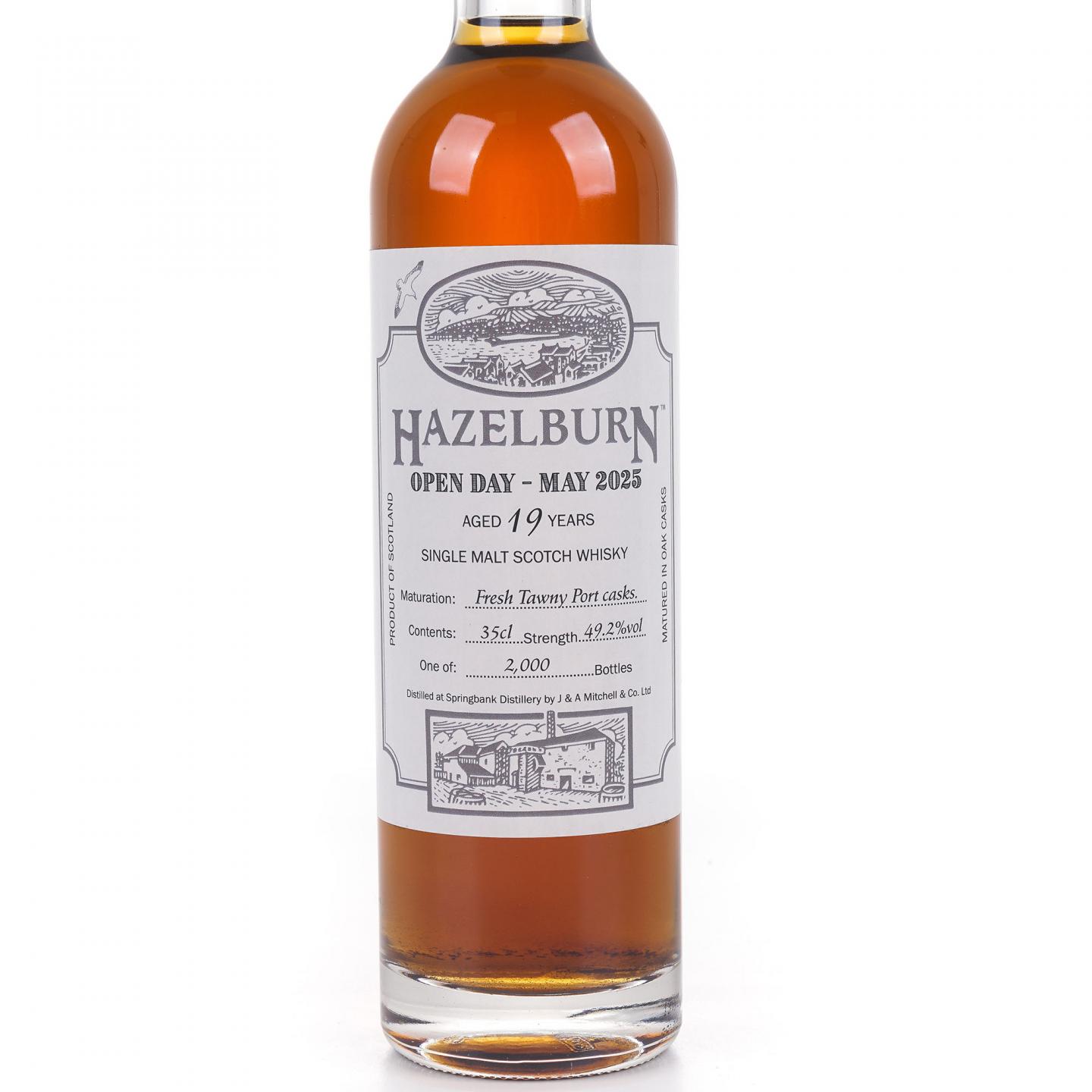 Hazelburn 哈索本 19年 Open Day 2025 云顶酒厂出品 350ml