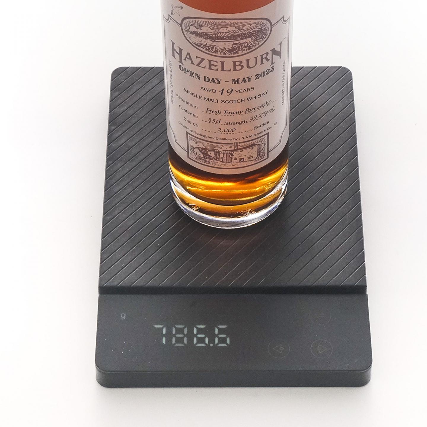 Hazelburn 哈索本 19年 Open Day 2025 云顶酒厂出品 350ml