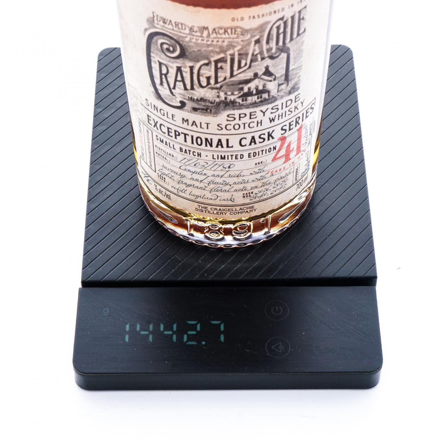 Craigellachie 克莱拉奇 41年 1980-2021 ECS系列 行货