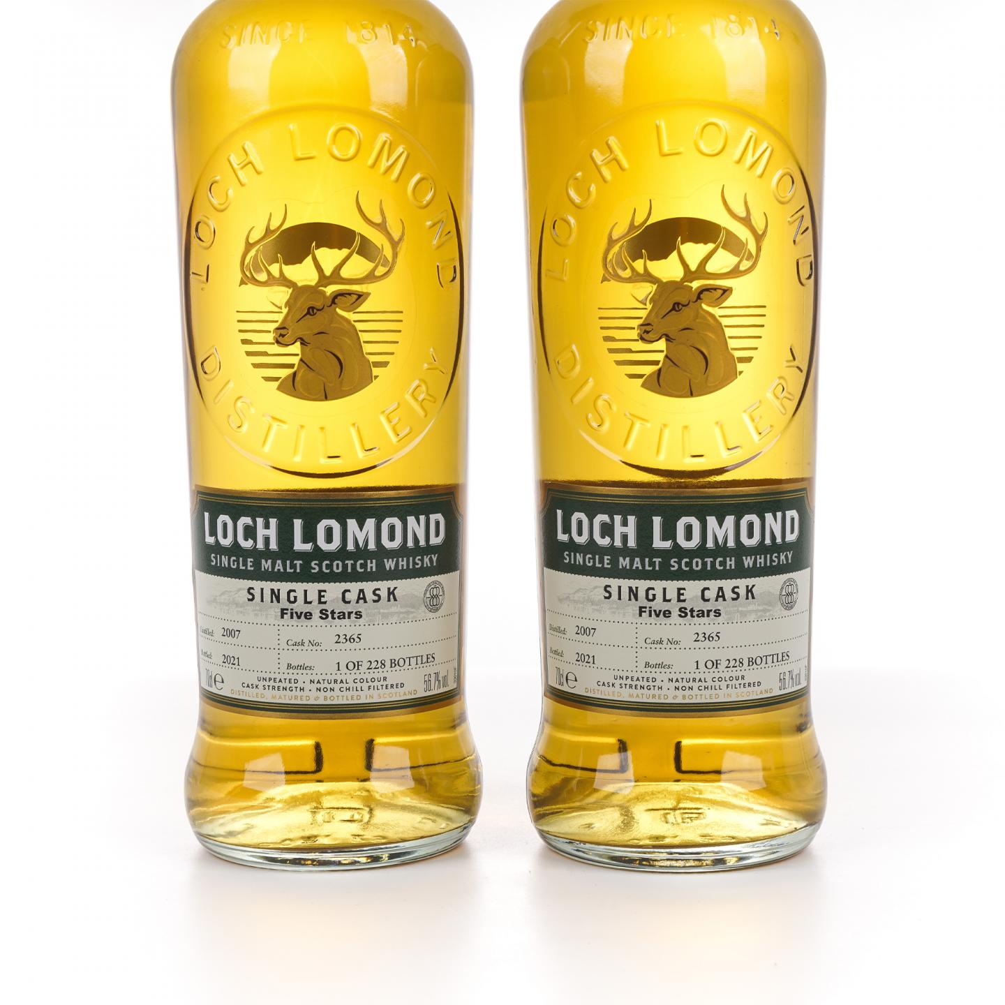 Loch Lomond 罗曼湖 2007-2021 单桶#2365 2瓶组