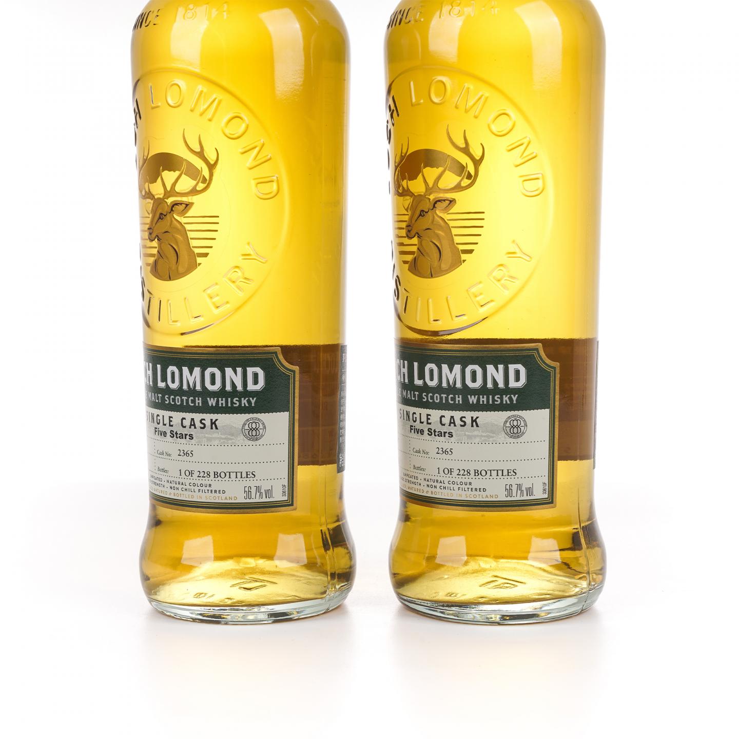 Loch Lomond 罗曼湖 2007-2021 单桶#2365 2瓶组