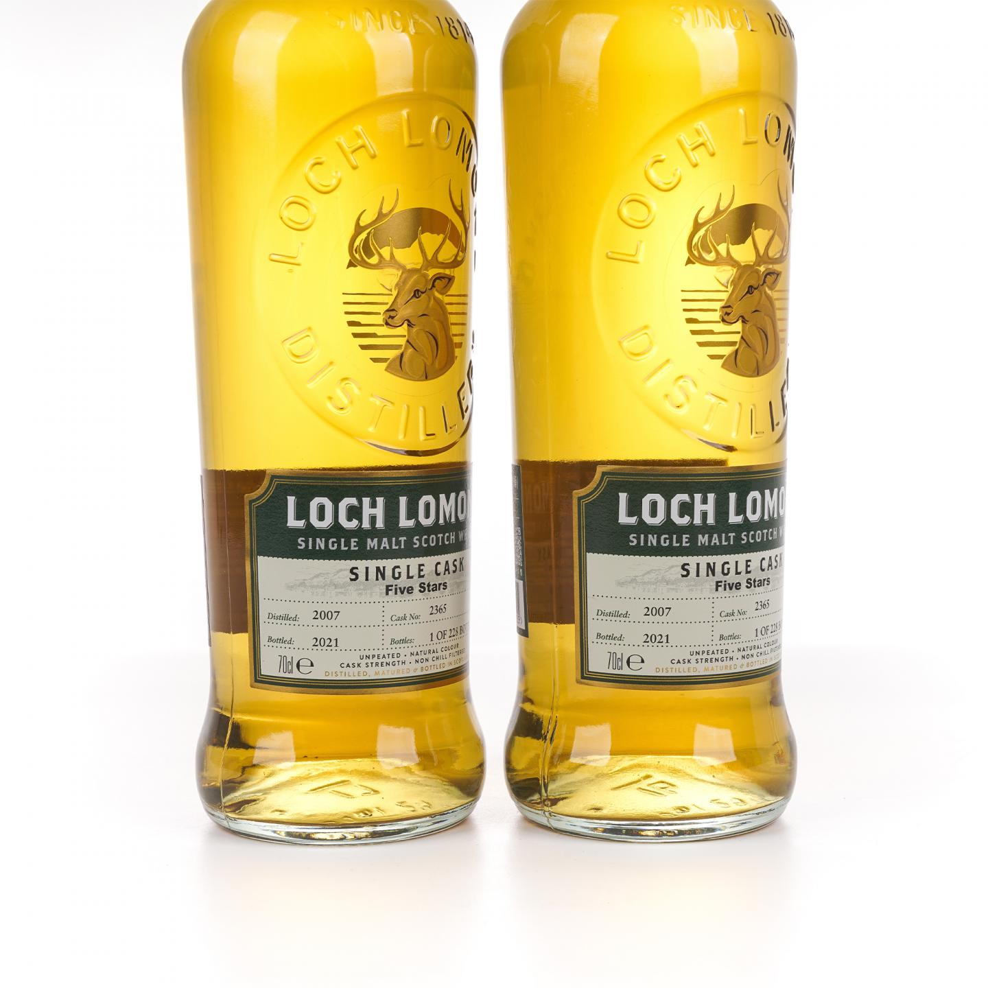 Loch Lomond 罗曼湖 2007-2021 单桶#2365 2瓶组