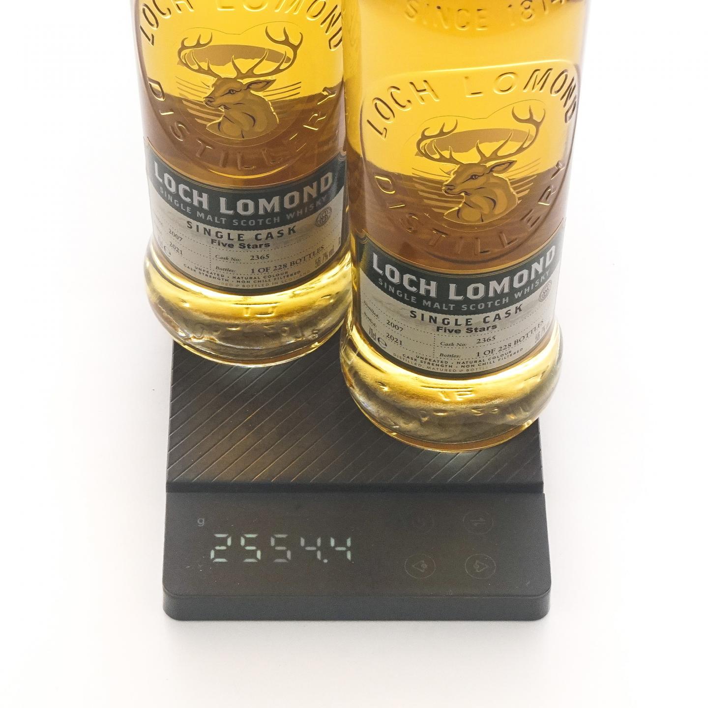 Loch Lomond 罗曼湖 2007-2021 单桶#2365 2瓶组