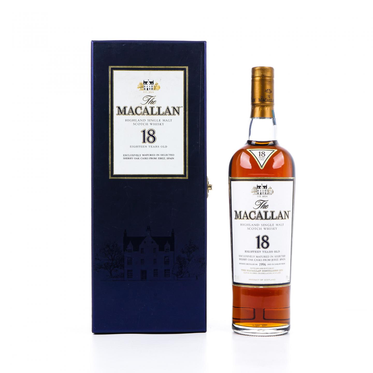 Macallan 麦卡伦 18年 1996 雪莉桶 700ml