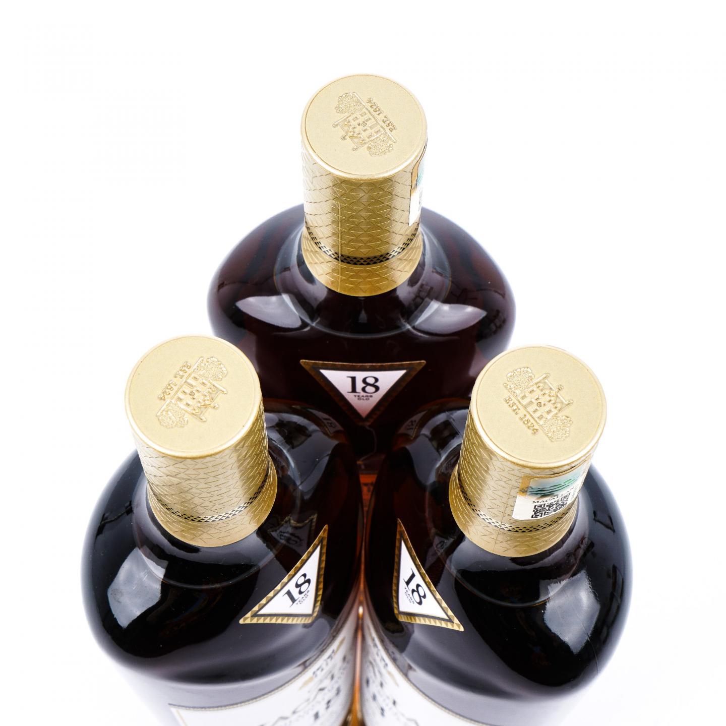 【附X光图】Macallan 麦卡伦 18年 2024 雪莉桶 6瓶组