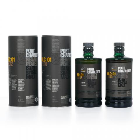 Bruichladdich 布赫拉迪 波夏 橡木桶探索系列12版/01版 2瓶组 行货