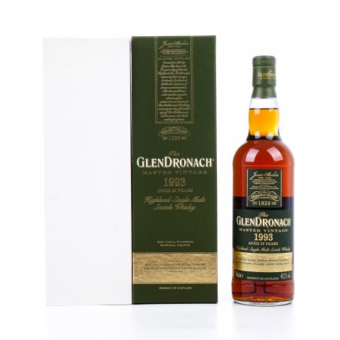 Glendronach 格兰多纳 25年 1993 Master Vintage 行货