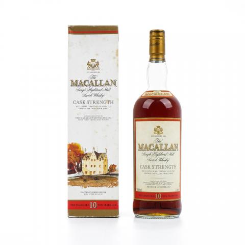 Macallan 麦卡伦 10年 桶强 1L 58.8%