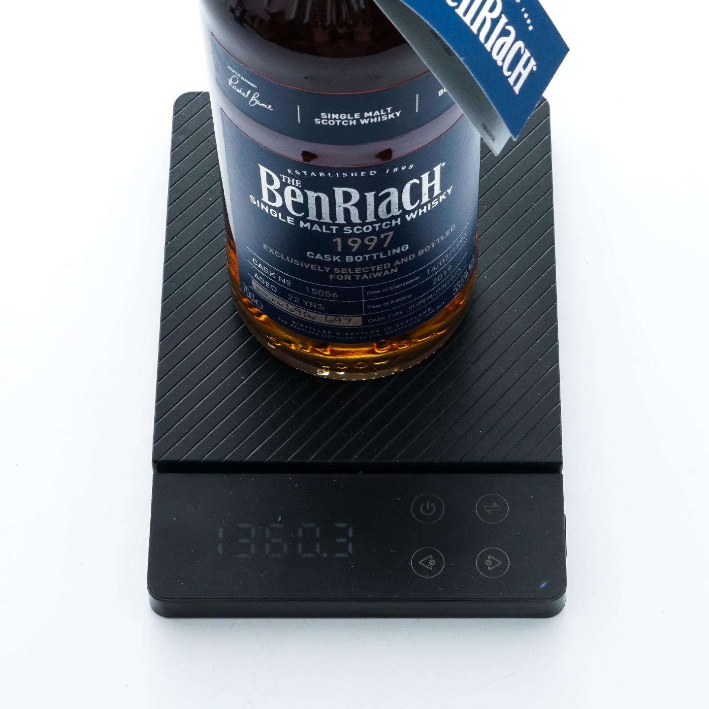 BenRiach 本利亚克 22年 1997-2019 雪莉单桶#15056