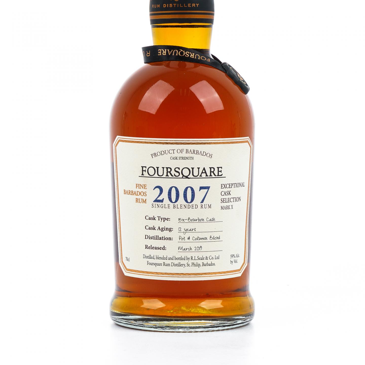 Foursquare 12年 2007-2019 单一调和朗姆酒