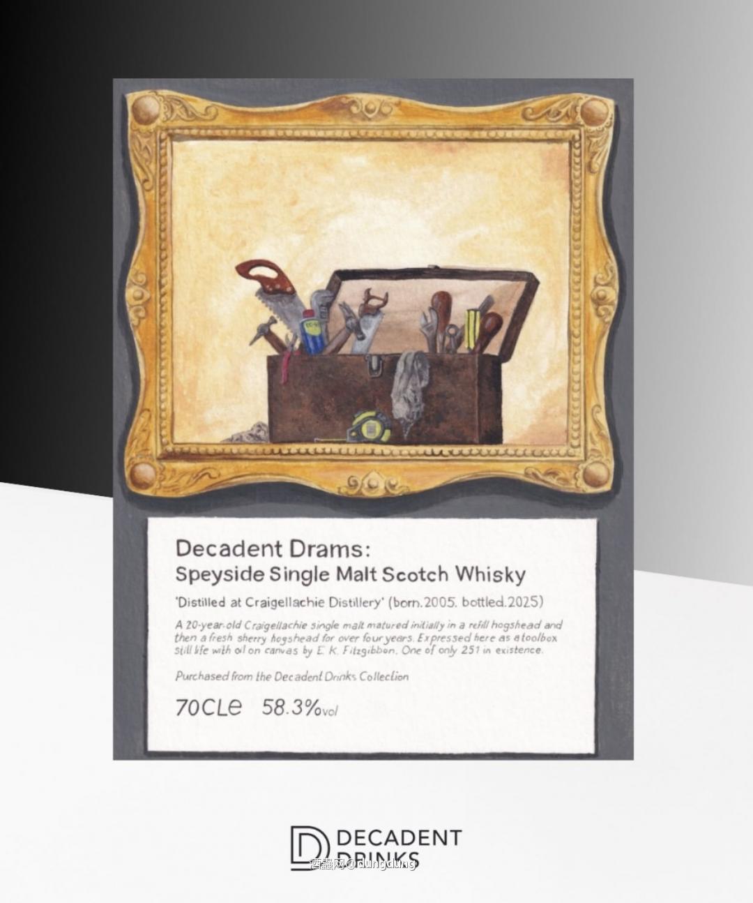 Decadent Drams Craigellachie 20 Year