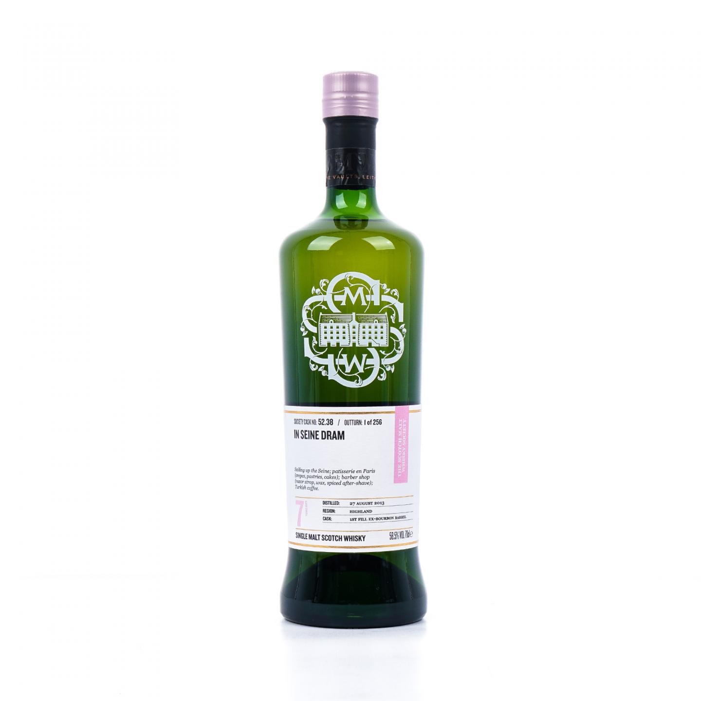 SMWS 52.38 老富特尼 7年 2013