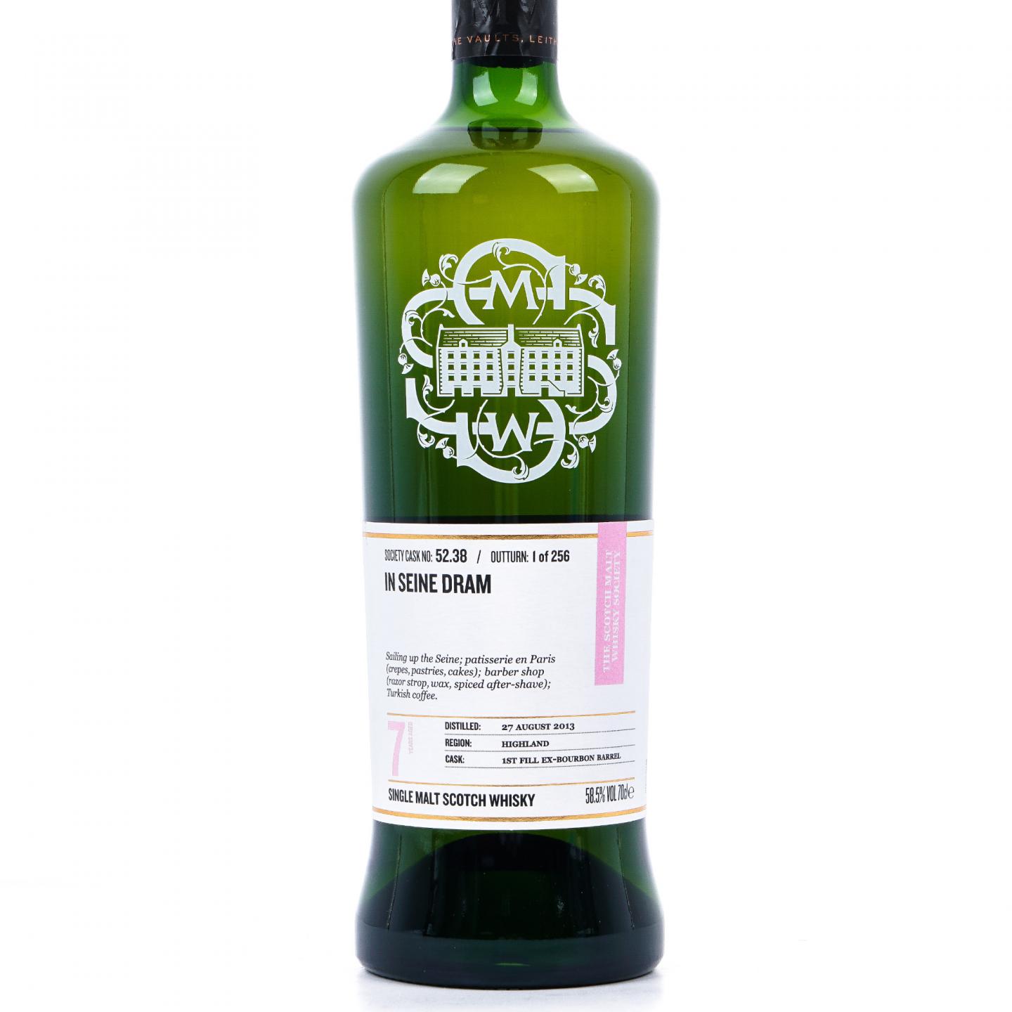 SMWS 52.38 老富特尼 7年 2013