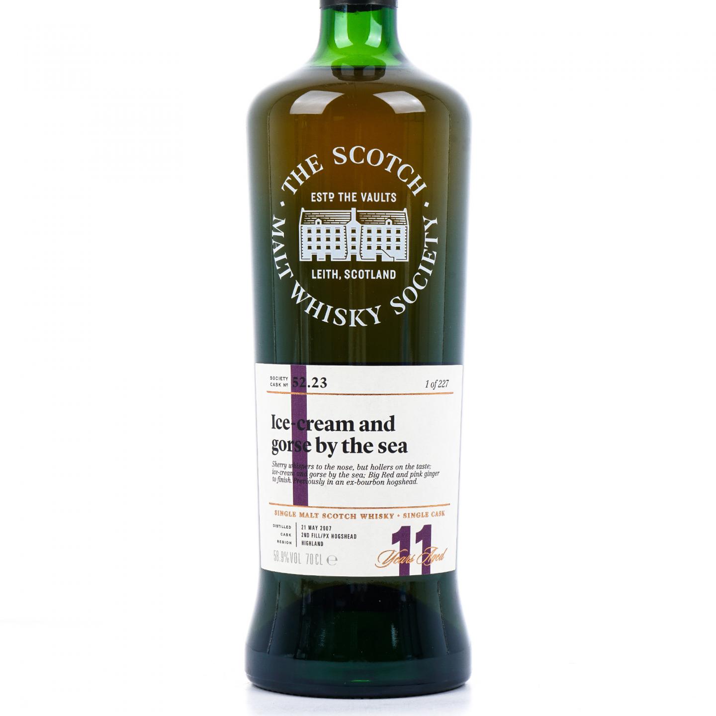 SMWS 52.23 老富特尼 11年 2007