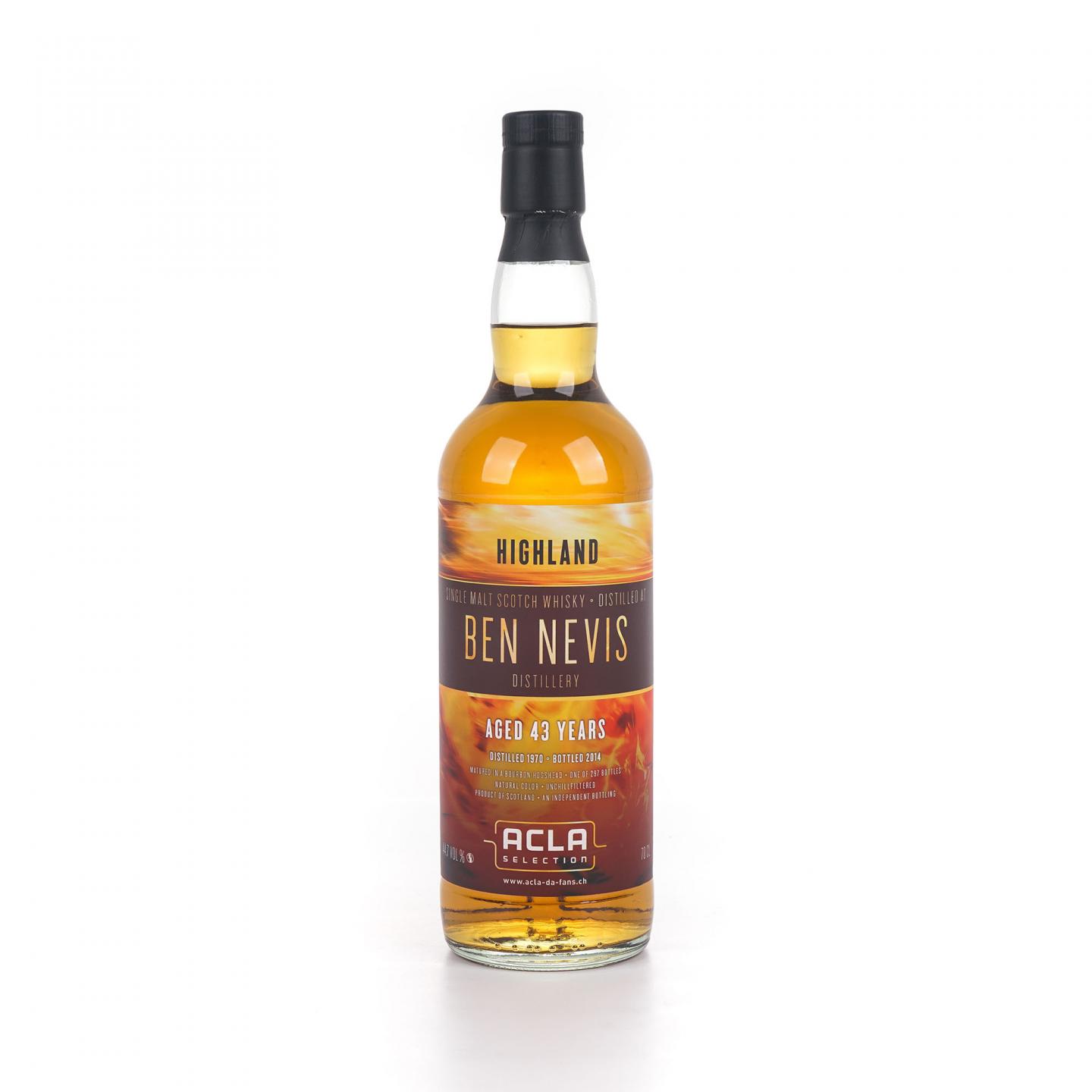 Ben Nevis 本尼维斯 43年 1970-2014 AdF 44.7%Vol.