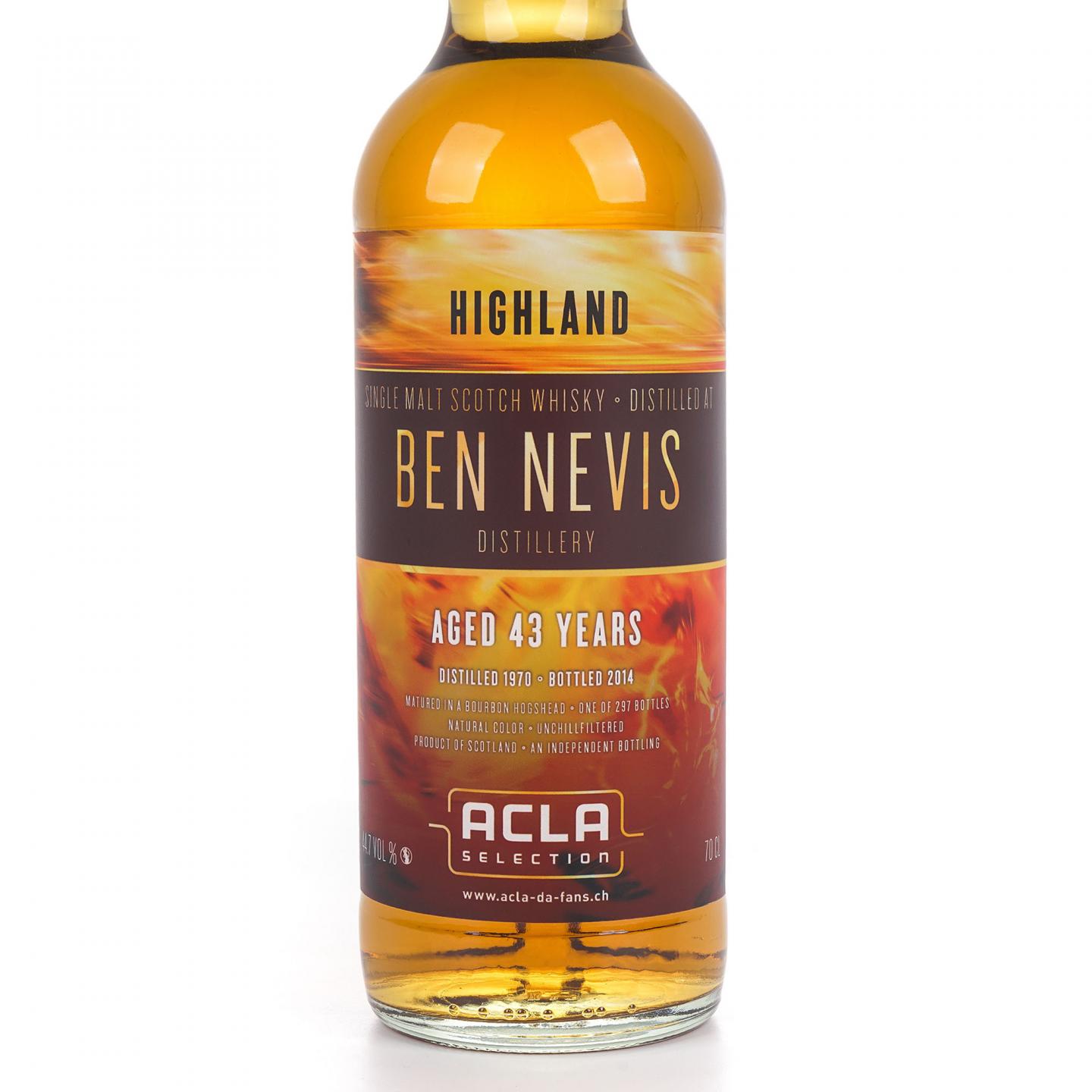 Ben Nevis 本尼维斯 43年 1970-2014 AdF 44.7%Vol.