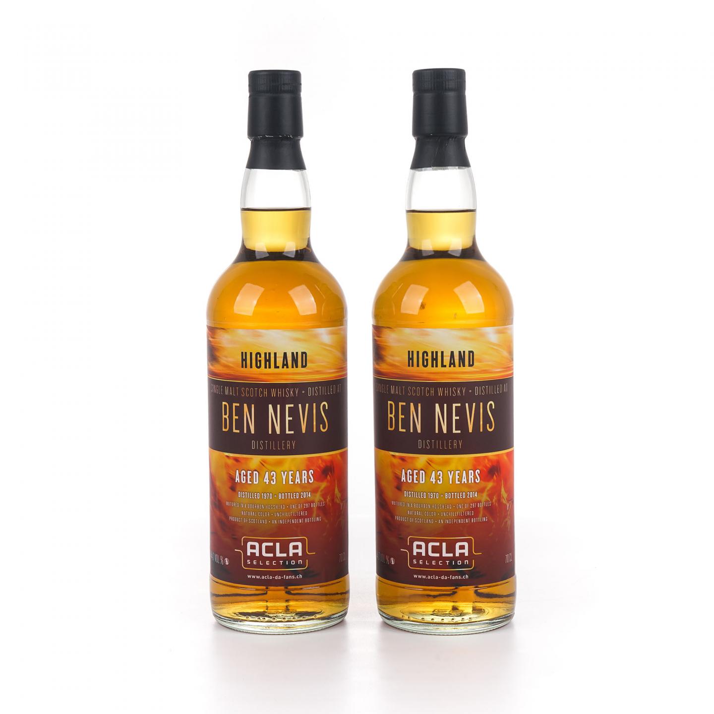 Ben Nevis 本尼维斯 43年 1970-2014 AdF 2瓶组