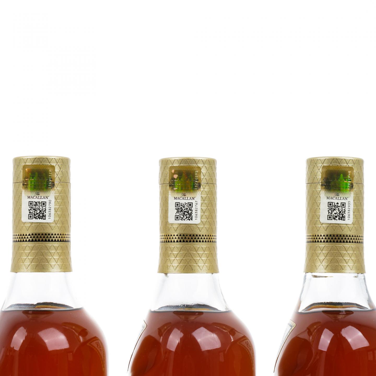 【附X光图】Macallan 麦卡伦 18年 2024 雪莉桶 6瓶组