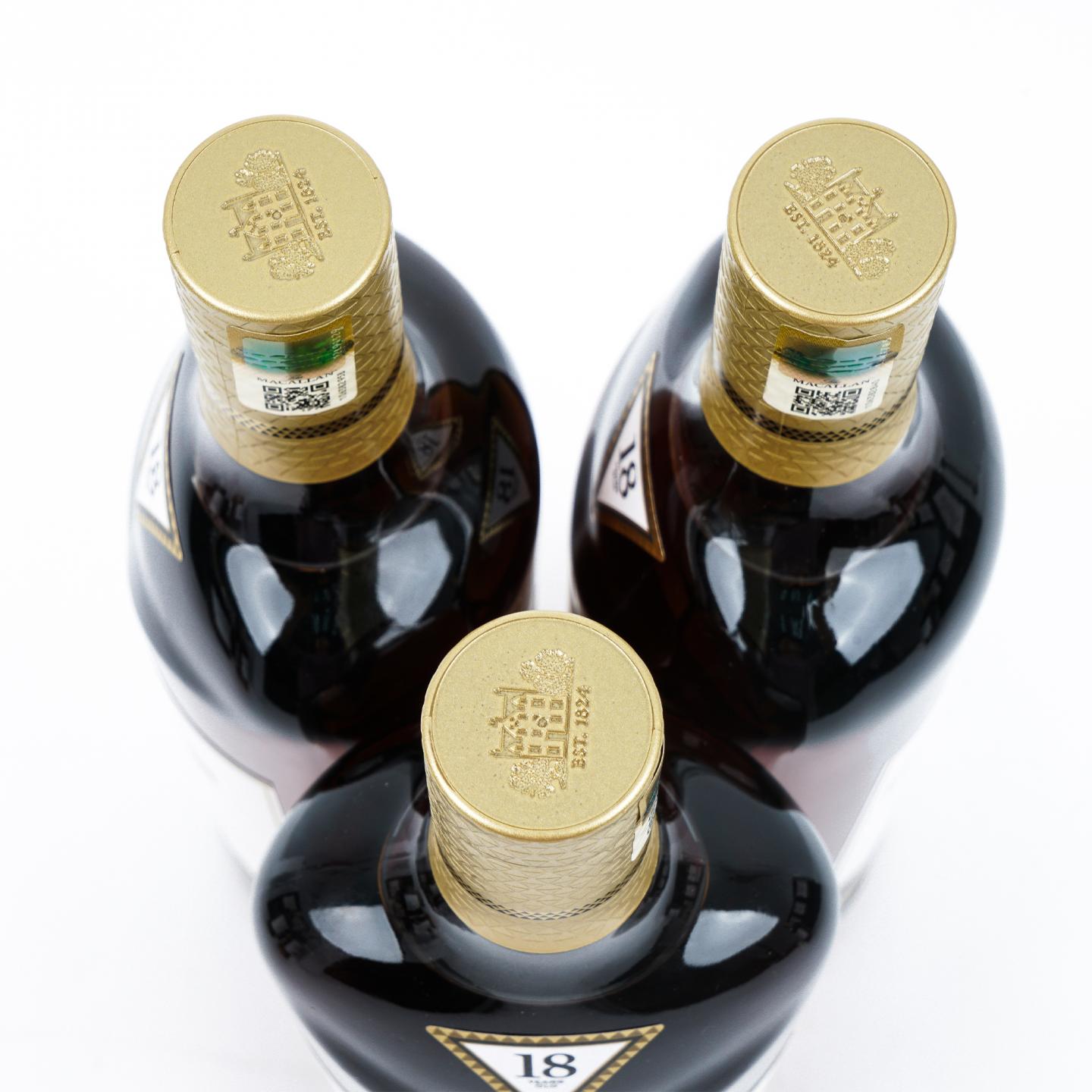 【附X光图】Macallan 麦卡伦 18年 2024 雪莉桶 6瓶组