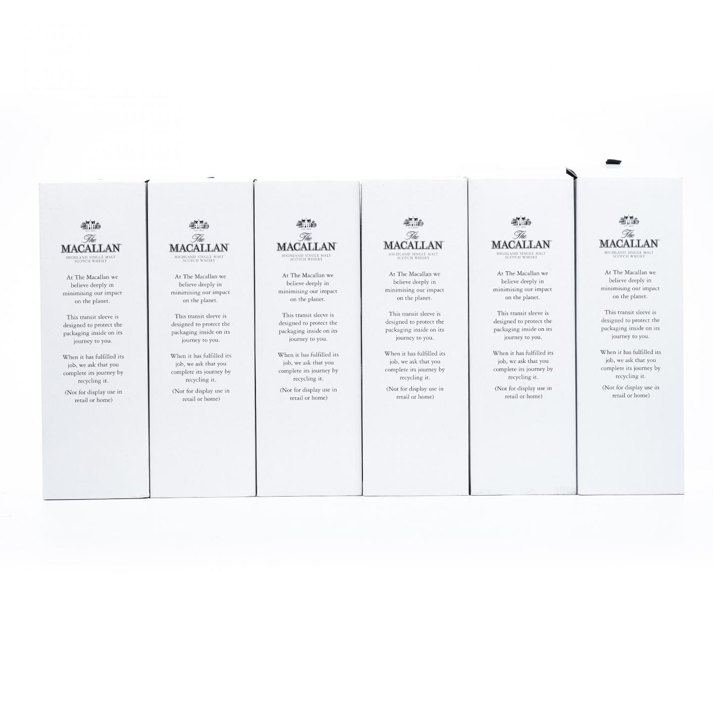 【附X光图】Macallan 麦卡伦 18年 2024 雪莉桶 6瓶组