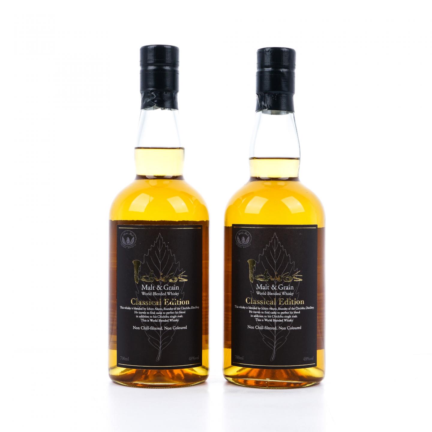 秩父 黑叶 Ichiro’s Malt & Grain Classical Edition 2瓶组*700ml