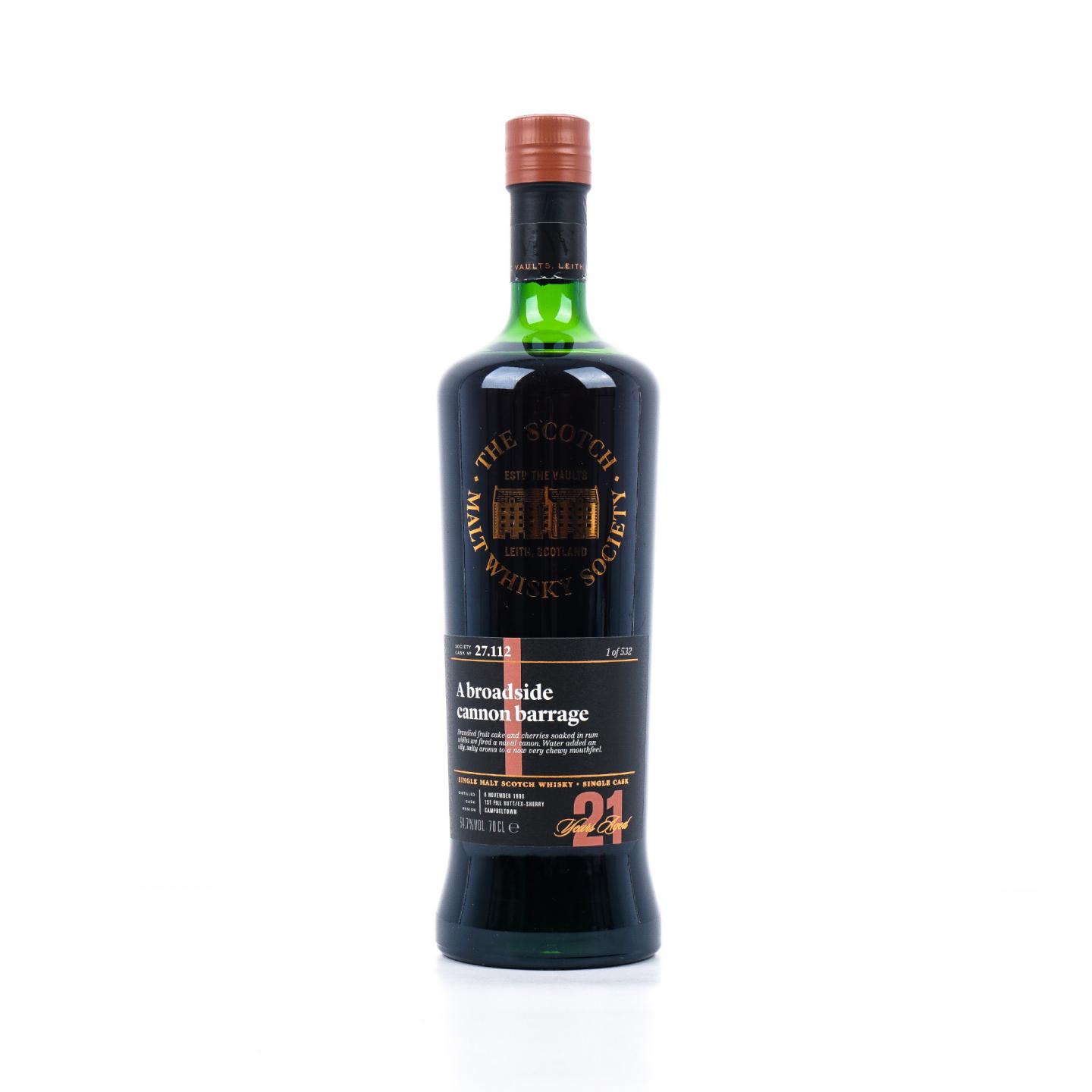 SMWS 27.112 云顶 21年 1996 行货
