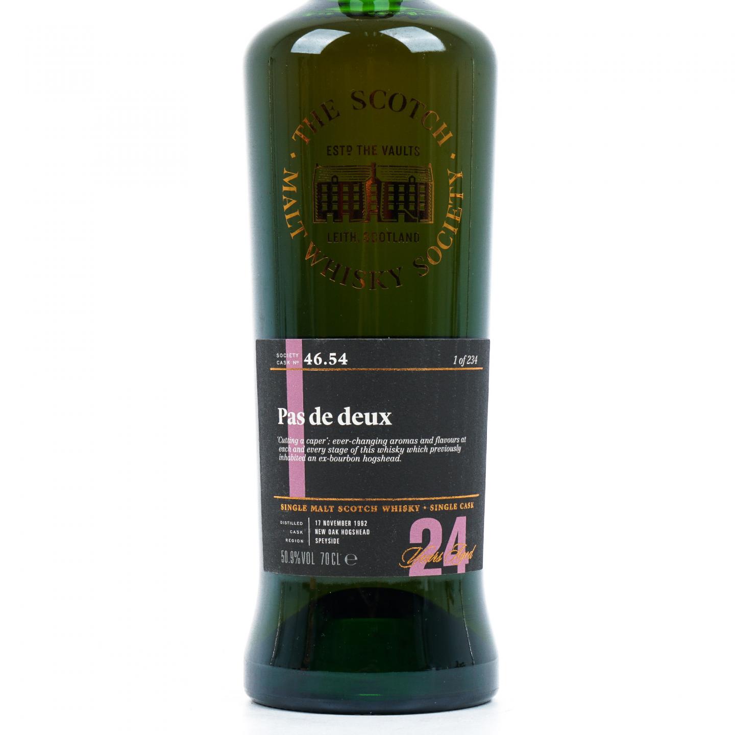 SMWS 46.54 格兰洛西 24年 1992