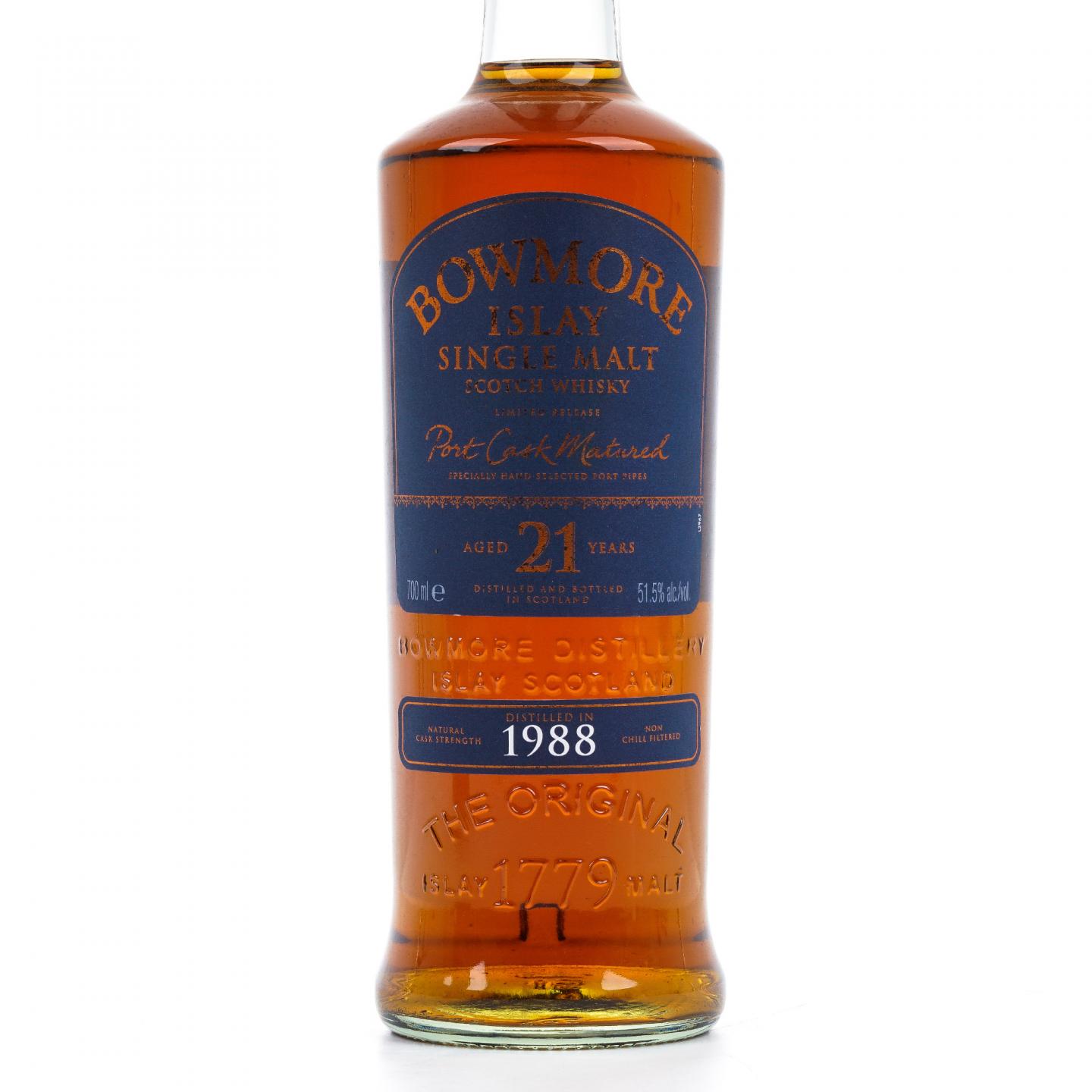 Bowmore 波摩 21年 1988 波特桶 700ml
