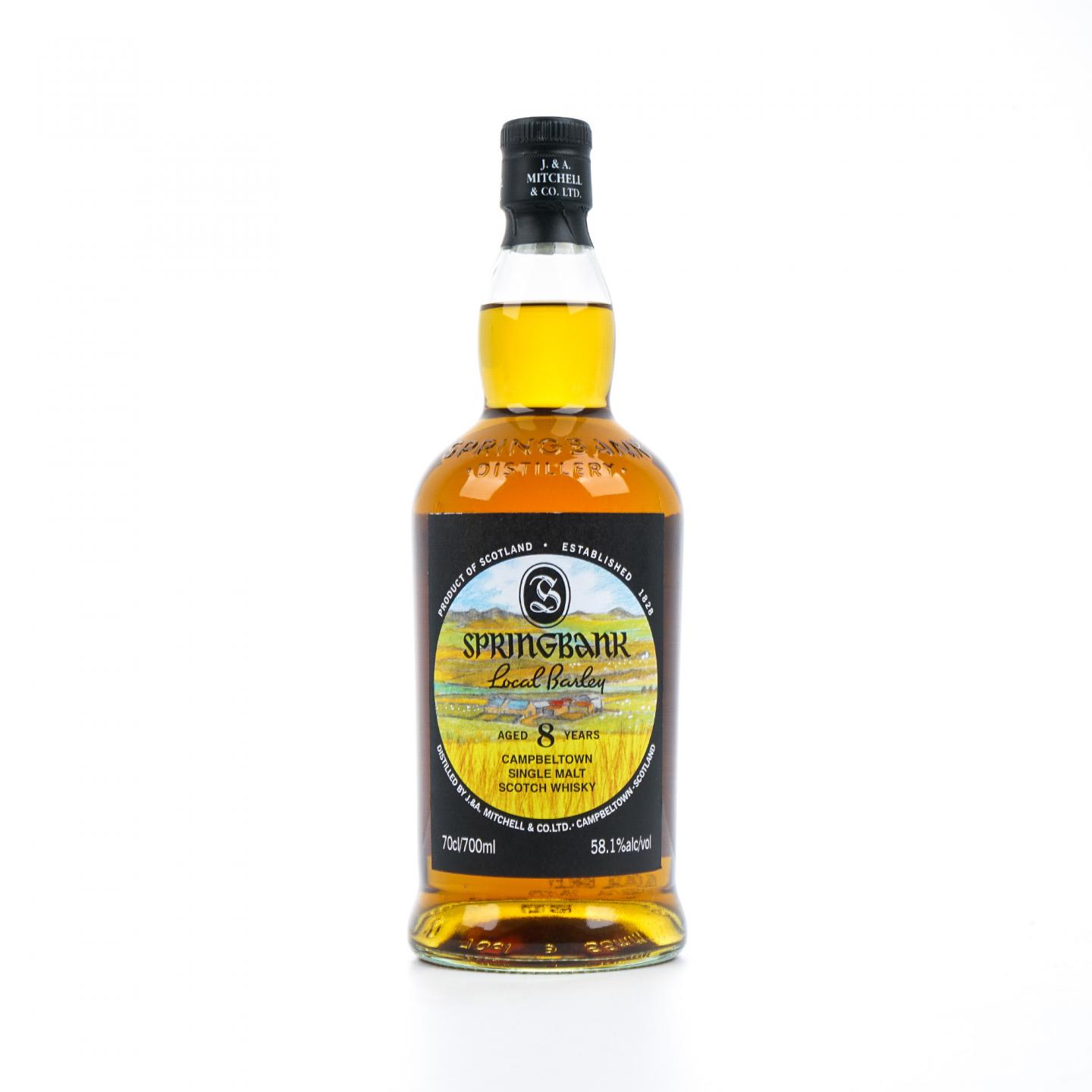 Springbank 云顶 8年 2016-2024 本地大麦 58.1%Vol.