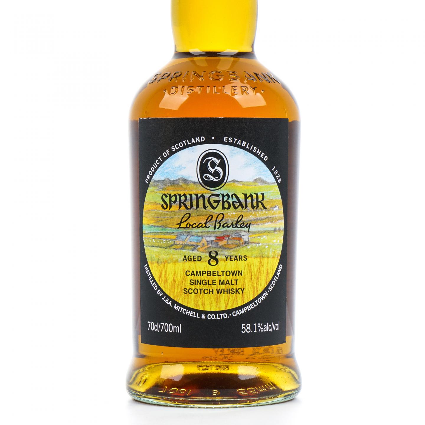 Springbank 云顶 8年 2016-2024 本地大麦 58.1%Vol.