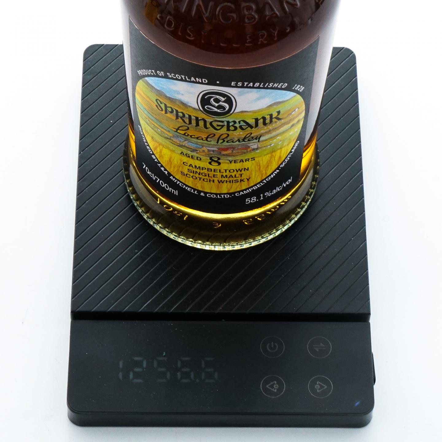 Springbank 云顶 8年 2016-2024 本地大麦 58.1%Vol.