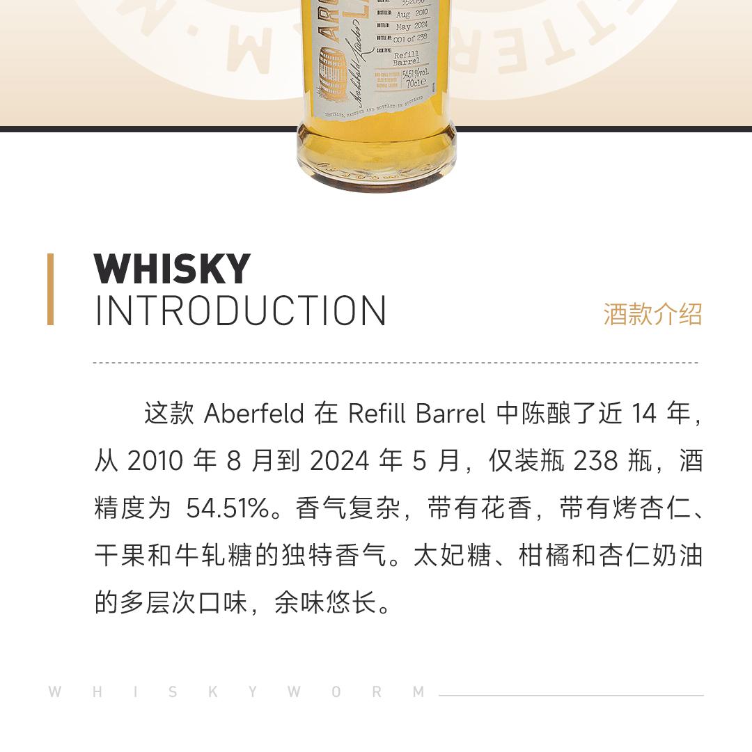 【限量238瓶】Aberfeldy 艾柏迪13年2010单一麦芽威士忌