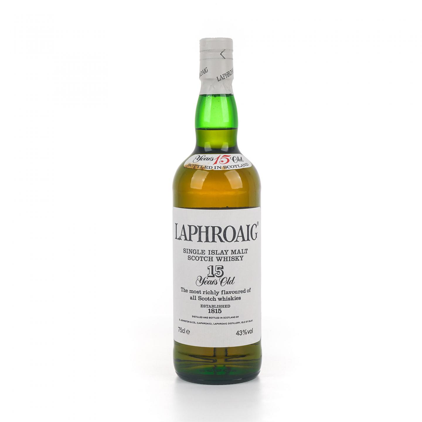 Laphroaig 拉弗格 15年 1980S 750ml 非原盒