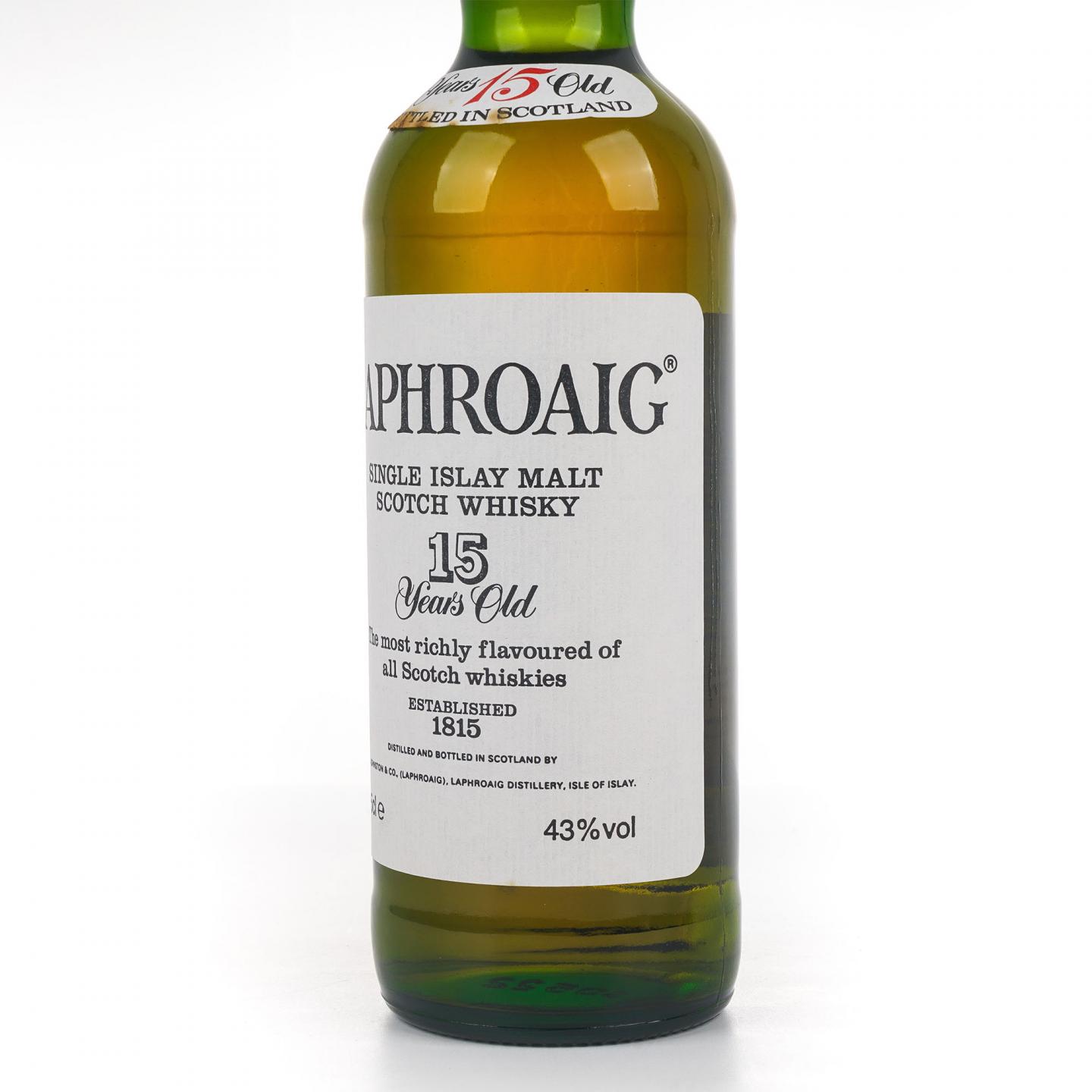 Laphroaig 拉弗格 15年 1980S 750ml 非原盒