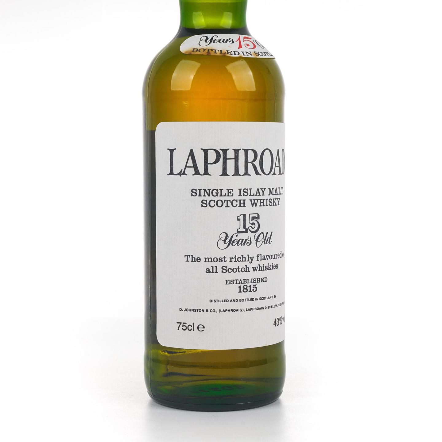 Laphroaig 拉弗格 15年 1980S 750ml 非原盒
