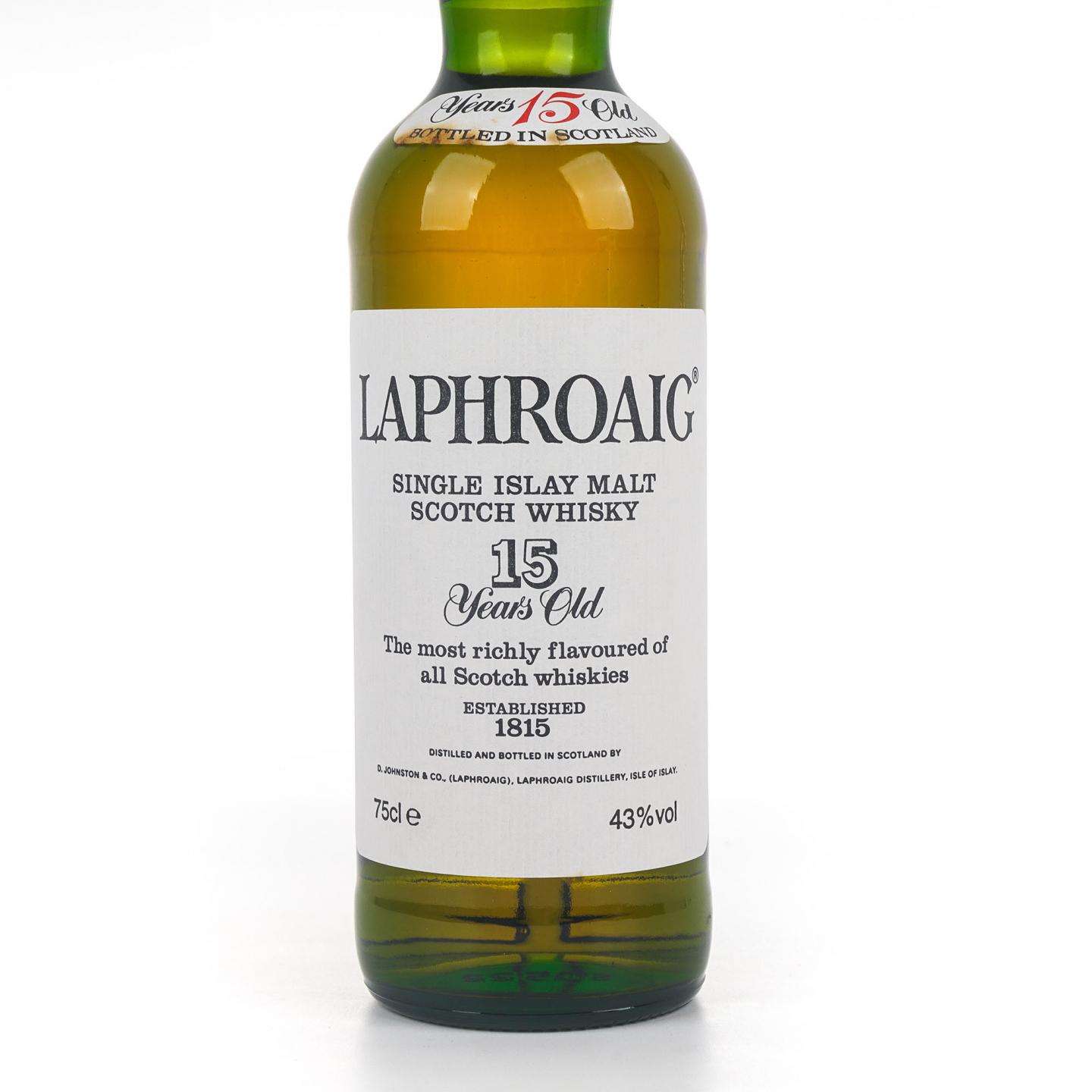 Laphroaig 拉弗格 15年 1980S 750ml 非原盒