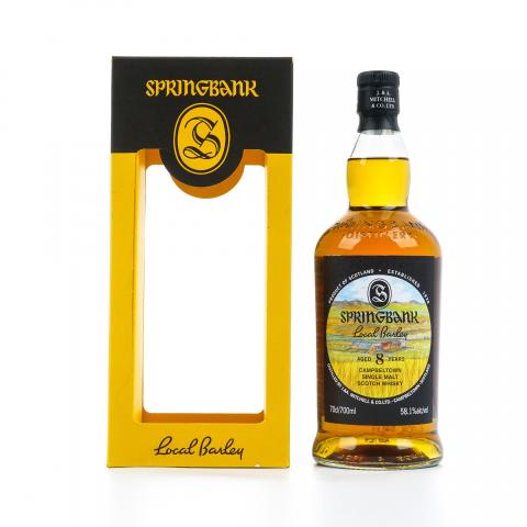 Springbank 云顶 8年 2016-2024 本地大麦 58.1%Vol.
