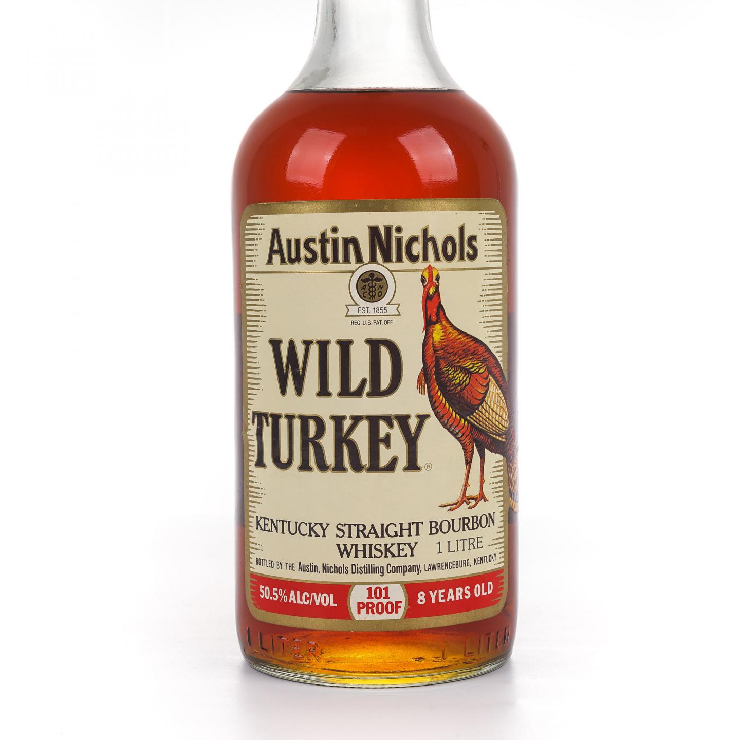 Wild Turkey 威凤凰 8年 101Proof 波本威士忌 1L
