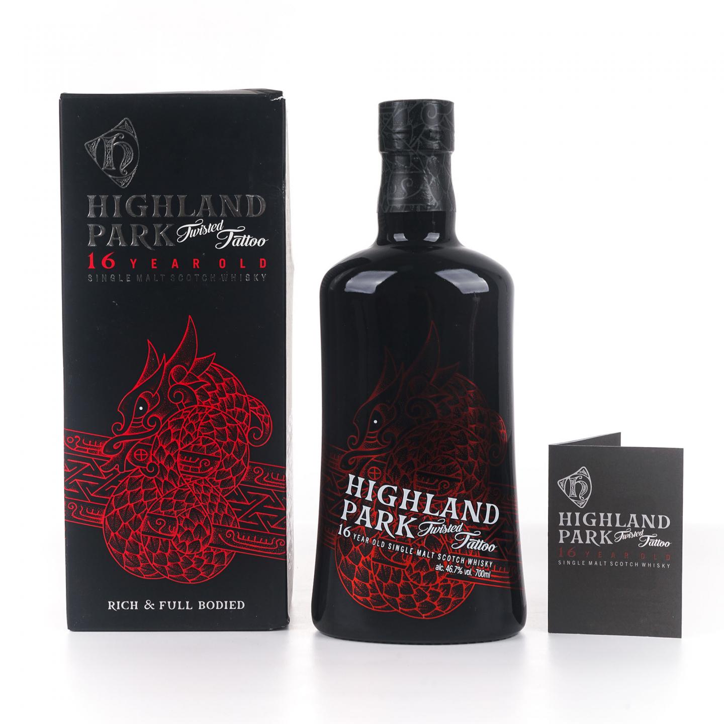 Highland Park 高原骑士 16年 Twisted Tattoo