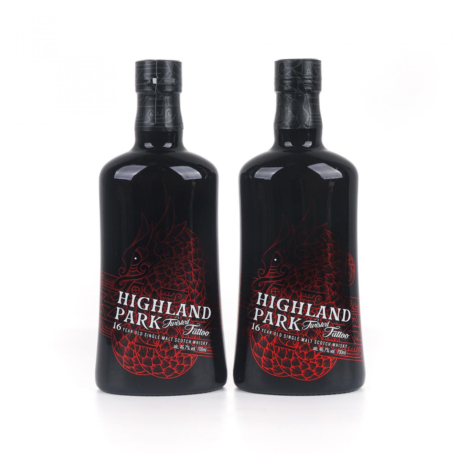 Highland Park 高原骑士 16年 Twisted Tattoo 2支组