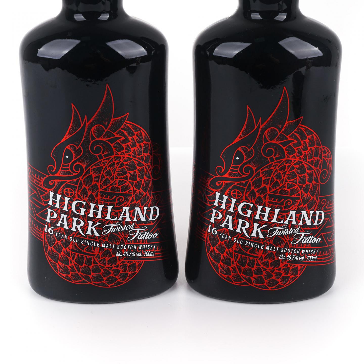 Highland Park 高原骑士 16年 Twisted Tattoo 2支组
