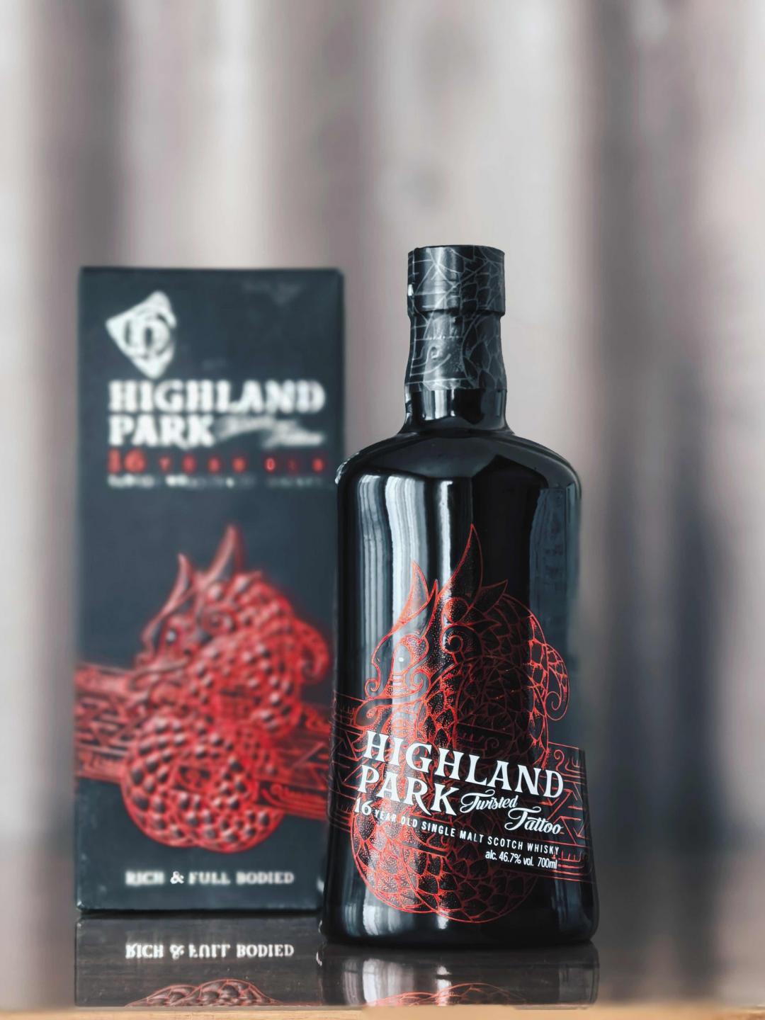Highland Park 高原骑士16年红龙 Twisted Tattoo