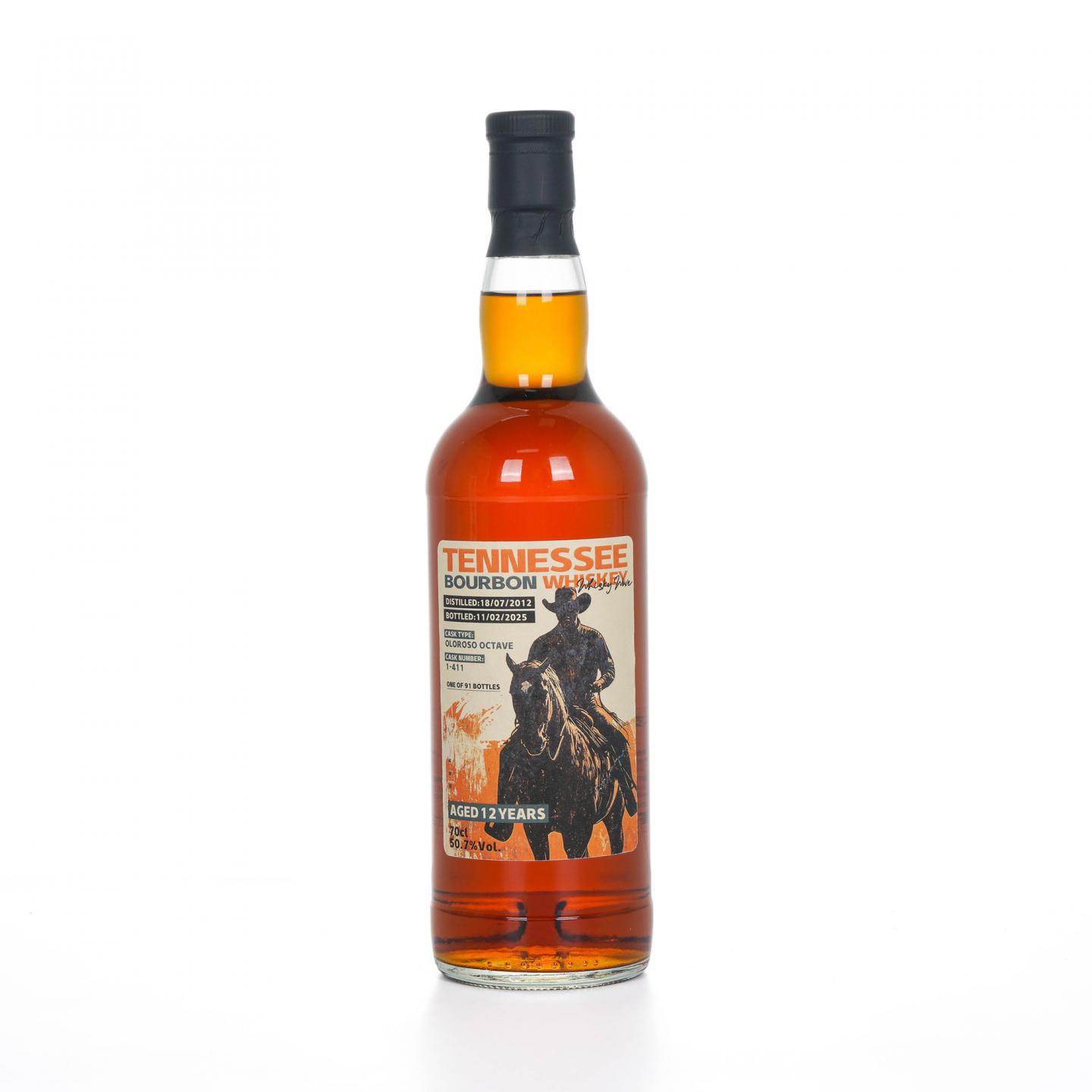 Tennessee 田纳西 12年 2012-2025 波本威士忌 700ml