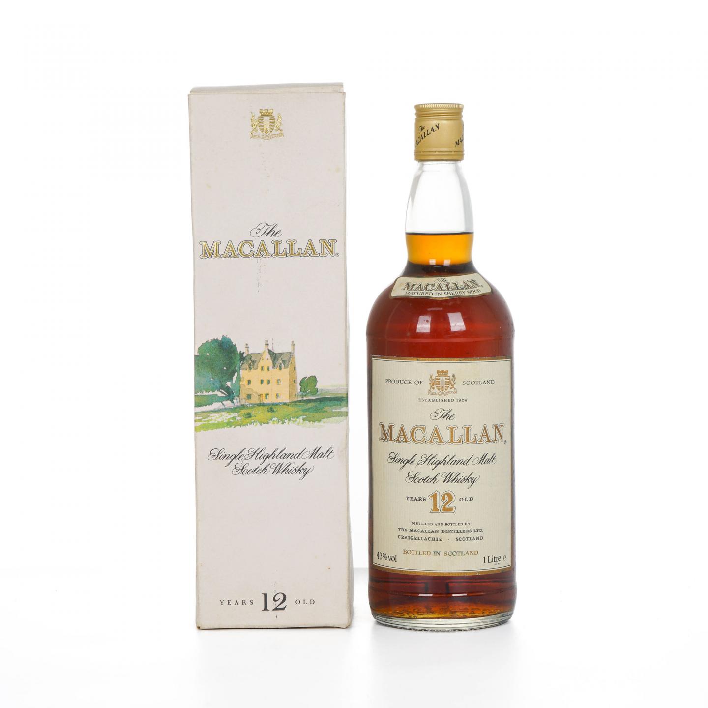 Macallan 麦卡伦 12年 雪莉桶 1L