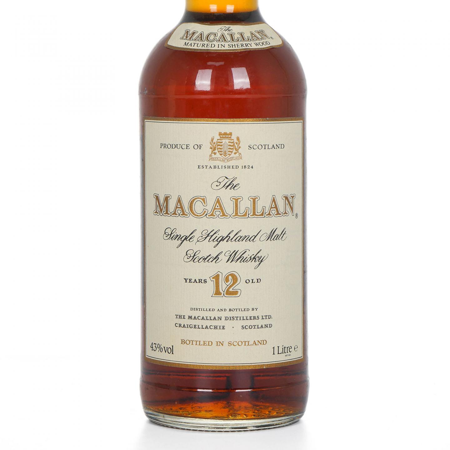 Macallan 麦卡伦 12年 雪莉桶 1000ml